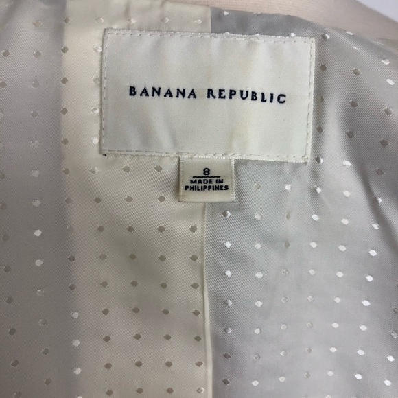 BANANA REPUBLIC Wool Blend Blazer Jacket - Picture 6 of 6